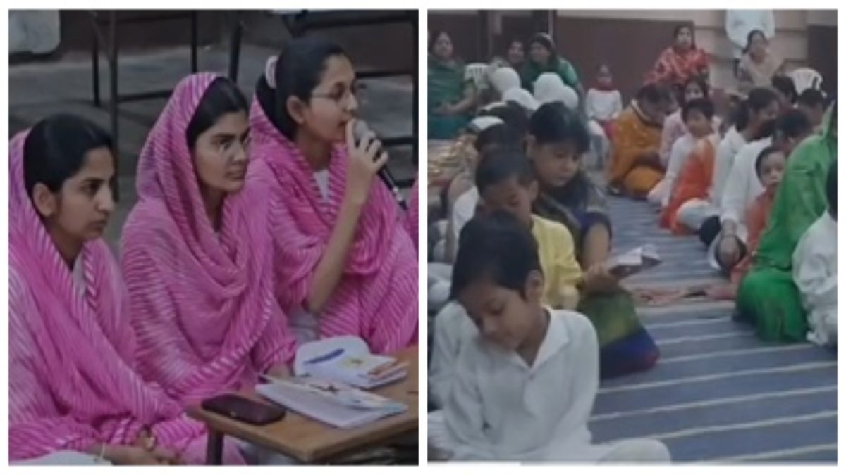 जैन समाज की अनोखी पहल: राजस्थान से आईं जैन दीदियां खंडवा में चला रहीं कैंप, बच्चों को सिखा रहीं धर्म के अनमोल पाठ