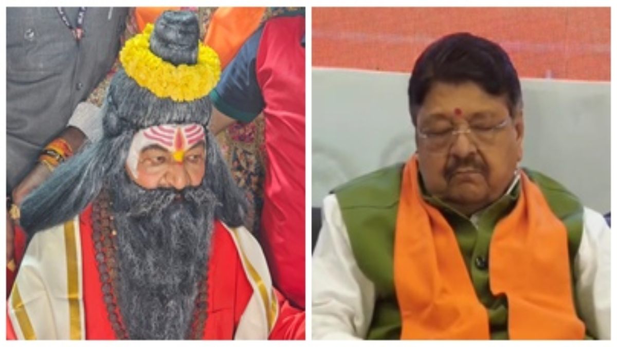 मंत्री कैलाश विजयवर्गीय फिर मंच पर सोते आए नजर, पहले भी आ चुके हैं चर्चा में, Video वायरल 
