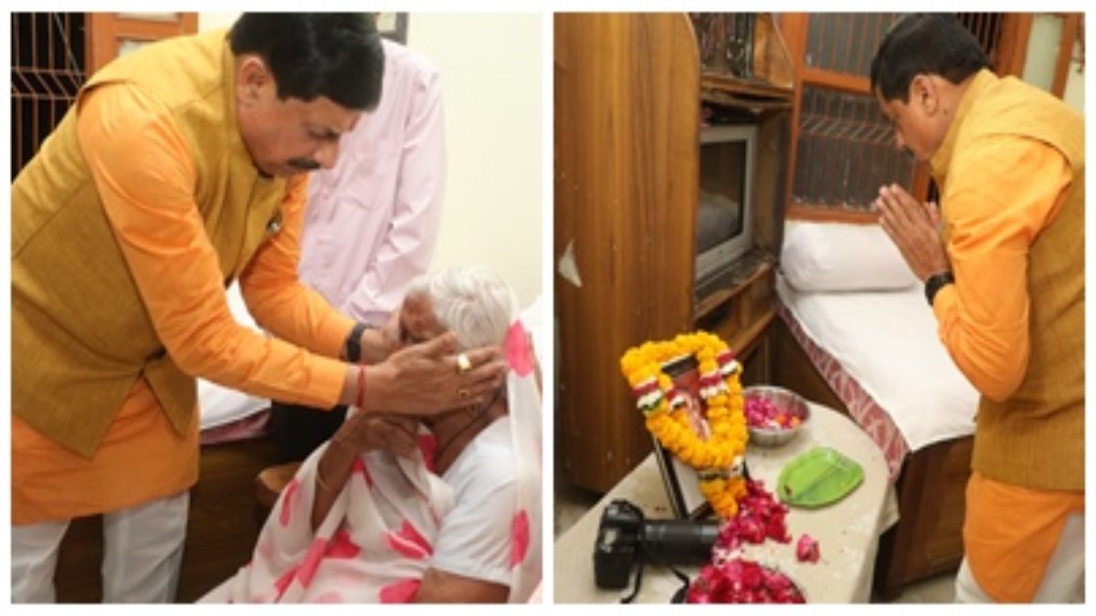 CM डॉ मोहन ने फिर दिखाई संवेदनशीलता: फोटो जर्नलिस्ट स्वर्गीय देवेंद्र दुबे के परिजनों से की मुलाकात, 4 लाख आर्थिक सहायता की मदद की  