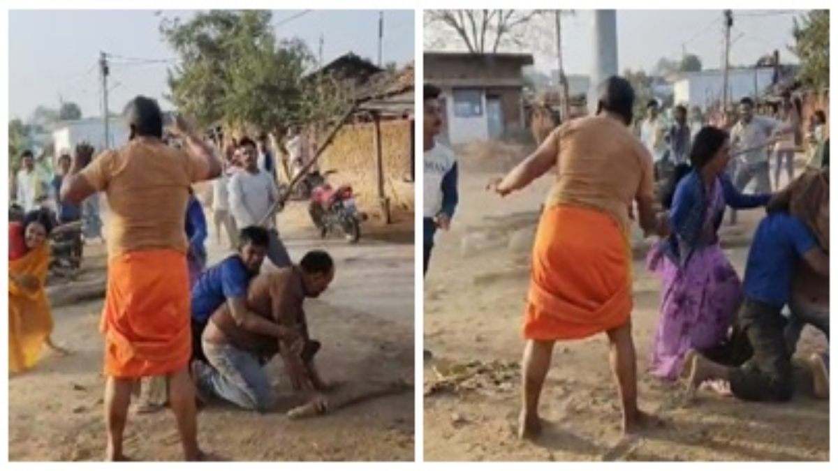 लड़की के भागने पर फसाद: दो पक्षों में हुआ विवाद, जमकर चले लाठी और डंडे 