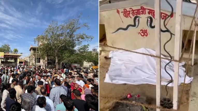 Rajasthan News: तेजाजी महाराज की मूर्ति तोड़े जाने पर बवाल, जाट समाज ने किया विरोध प्रदर्शन; भाजपा नेता पहुंचे