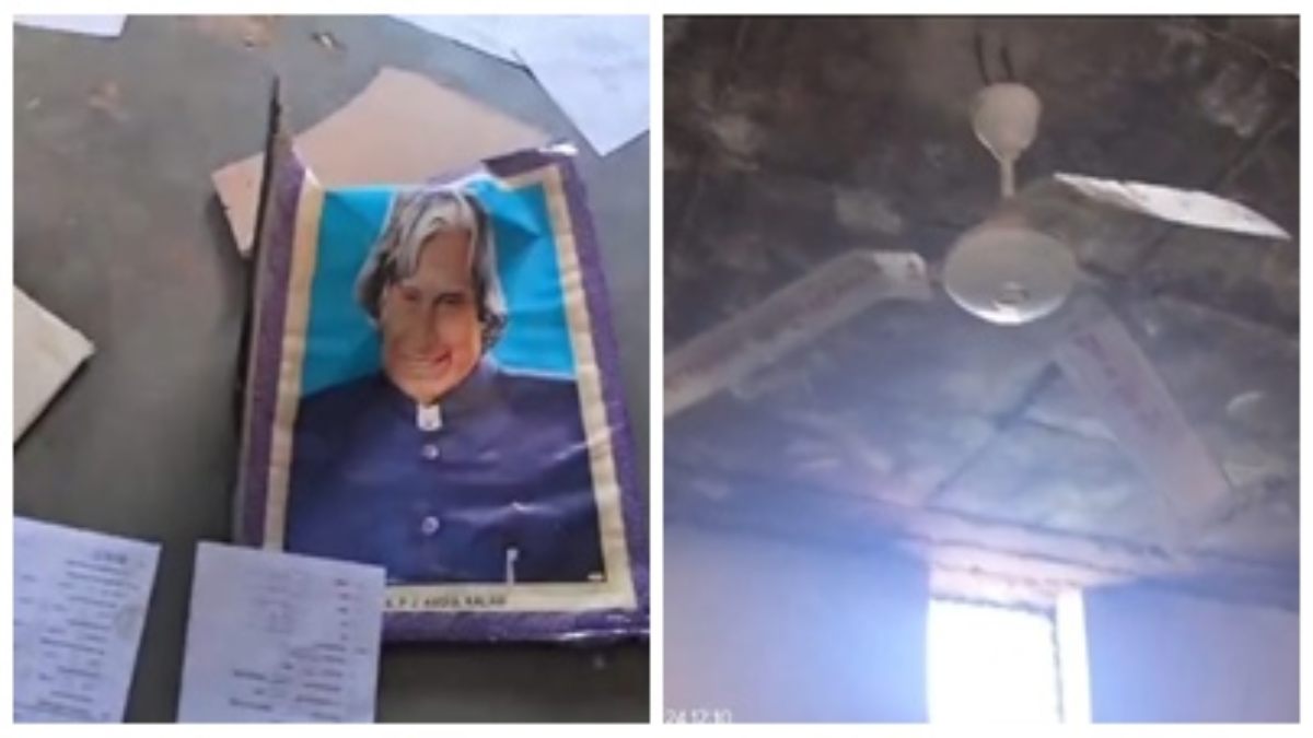 बदमाशों ने स्कूल में घुसकर की तोड़फोड़, रजिस्टर जलाया, पूर्व राष्ट्रपति की तस्वीर फेंकी, FIR दर्ज     