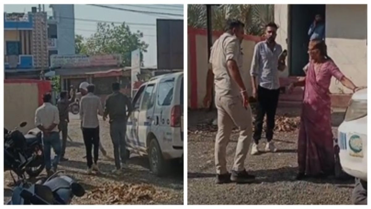 MP में फिर पुलिस पर हमला: मां-बेटों ने तहसील ऑफिस में किया हंगामा, Video वायरल 
