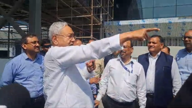 Bihar News: पटना एयरपोर्ट के नए टर्मिनल भवन का निर्माण कार्य जारी, मुख्यमंत्री नीतीश कुमार ने किया निरीक्षण, प्रधानमंत्री नरेंद्र मोदी करेंगे उद्घाटन 