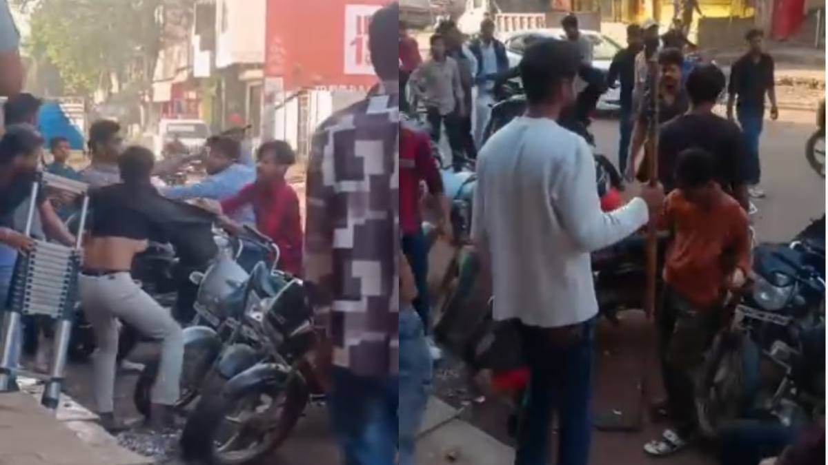 ‘Gang Culture’ का एक और Video वायरल: बीच सड़क युवक की लाठी-डंडे से पिटाई, कानून व्यवस्था पर उठे सवाल