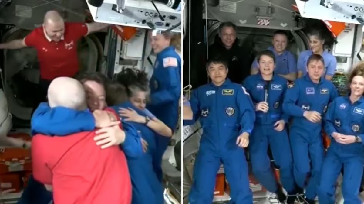 Sunita Williams Dance Video: मस्क का स्पेसक्राफ्ट क्रू-10 टीम को लेकर स्पेस स्टेशन पहुंचा, साथियों को देखते ही सुनीता विलियम्स करने लगी डांस, फूल मस्ती में दिखीं