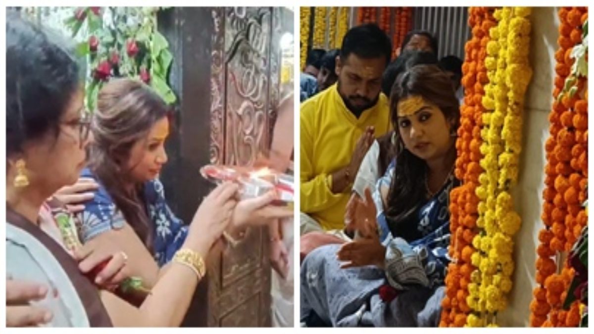 महाकाल के दर पहुंची सिंगर श्रेया घोषाल: बाबा के दर्शन कर बोली- ‘भस्म आरती का हर पल जैसे जीवन बदलने की तरह था’