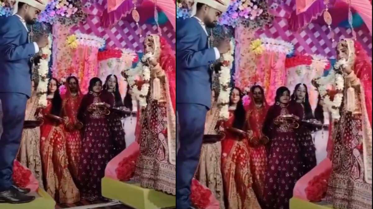 जयमाला में ये क्या बजा दिए डीजे वाले बाबू! गाना सुन दूल्हा-दुल्हन के उड़े होश, Video वायरल