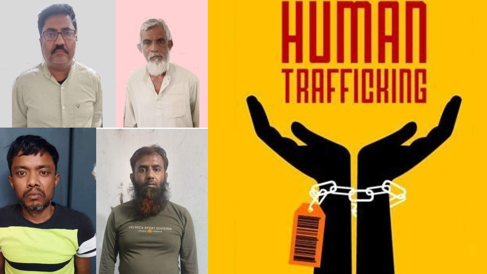 फॉरेनर एक्ट के तहत दर्ज हुआ अपराध, चोरी की घटना को अंजाम देने वाले 2 बांग्लादेशी समेत अंतर्राष्ट्रीय मानव तस्कर गिरफ्तार…