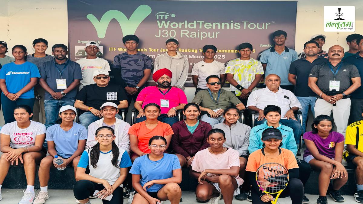 रायपुर में आईटीएफ वर्ल्ड टेनिस टूर जूनियर्स 2025 का हुआ शानदार आगाज, फाइनल ड्रॉ में जगह बनाने के लिए खिलाड़ियों ने दिखाया दमखम