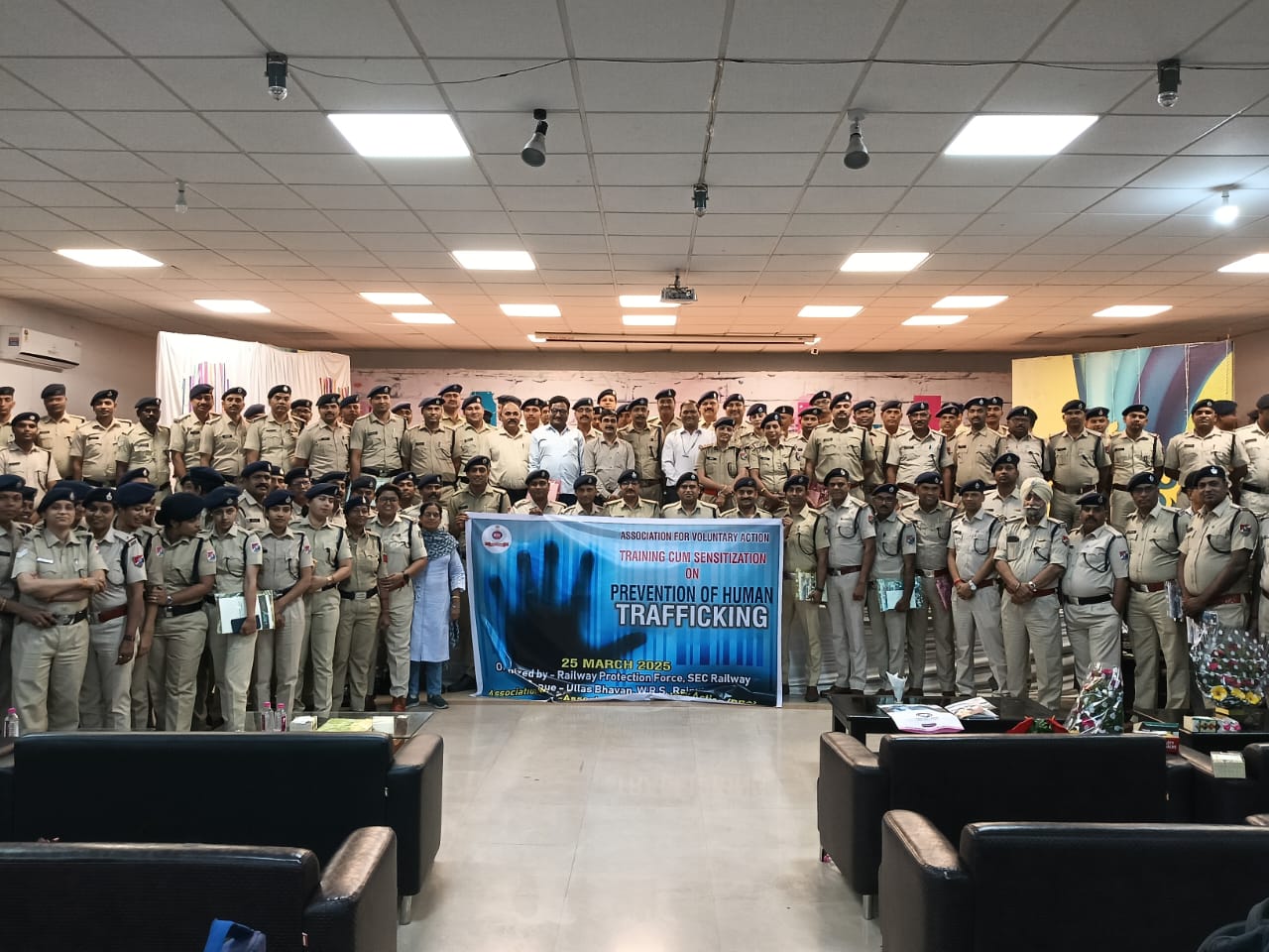RPF ने मानव तस्करी को लेकर रखी कार्यशाला