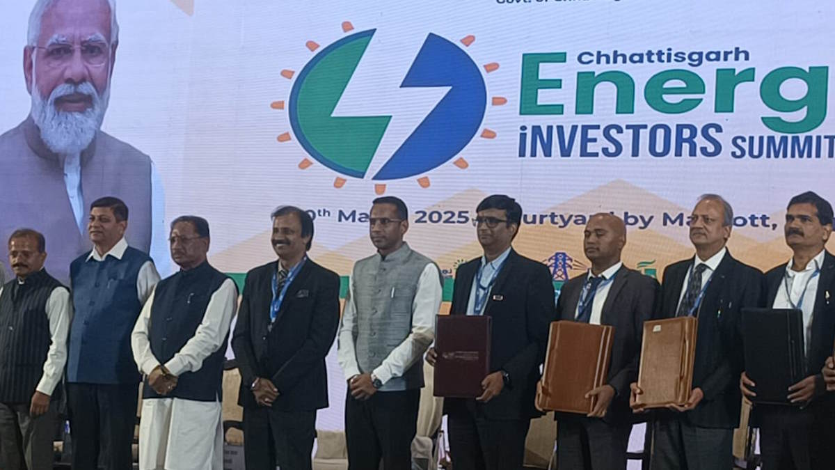 Chhattisgarh Energy Investors Summit : छत्तीसगढ़ में ऊर्जा क्रांति, 3 लाख करोड़ का निवेश, चार तरह के पावर प्लांट से बनेगी अपार ऊर्जा…