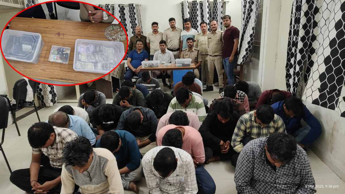 Guna News: निर्माणाधीन मकान में जुआ खेल रहे थे जुआरी, पुलिस ने 27 जुआरियों को किया गिरफ्तार