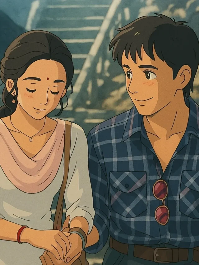 Bollywood Ghibli Style:  DDLJ के आइकॉनिक सीन से लेकर Sholay तक