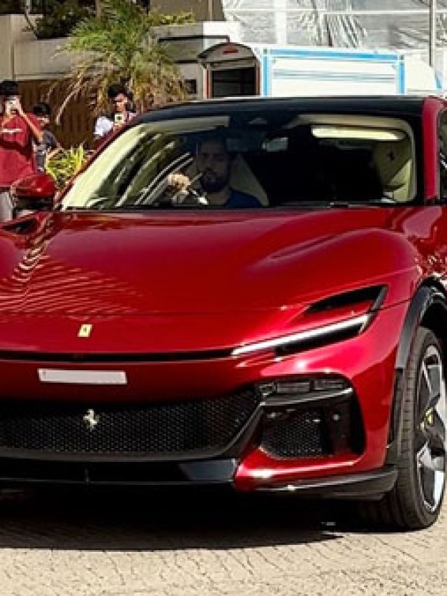 चमचमाती  Red कार में नजर आए आकाश अंबानी,  टॉप-स्पीड 310 km से ज्यादा