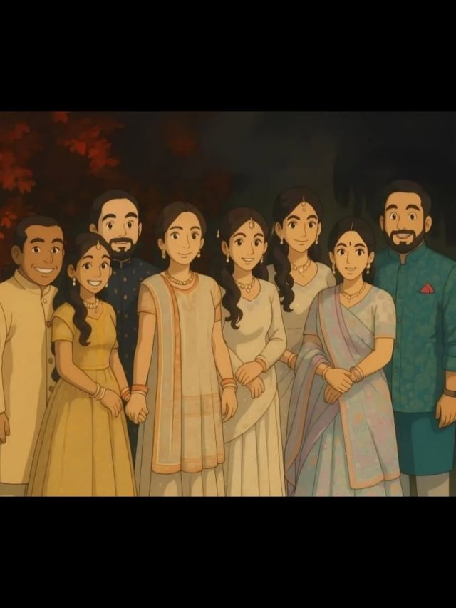 अंबानी फैमिली पर चढ़ा Ghibli का जादू, देखिए Trending Photos