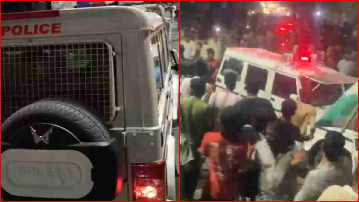 भारत की जीत के जश्न के दौरान देवास में विवाद: आतिशबाजी कर रहे लोगों को समझाने पहुंचे TI से अभद्रता, गाड़ी के कांच फोड़े