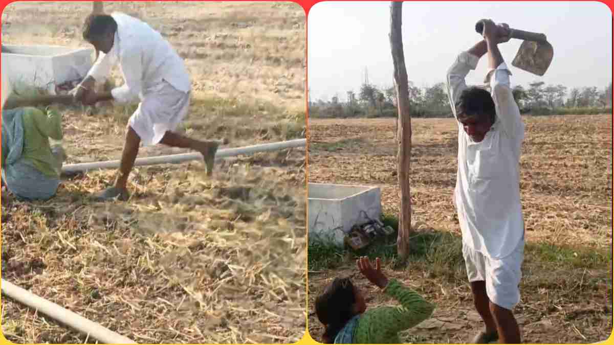 जेठ बना जानवर: खेत में काम कर रही थी बहू, तभी पहुंच गया दरिंदा, किया कुछ ऐसा…, Video देख कांप उठेगी रूह