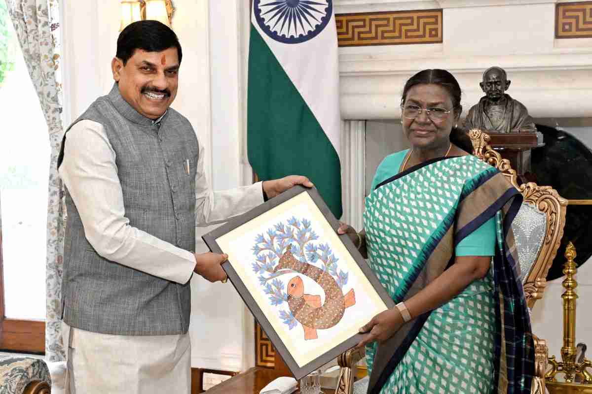 राष्ट्रपति द्रौपदी मुर्मू करेंगी विक्रमोत्सव का शुभारंभ: CM डॉ. मोहन ने दिया निमंत्रण, GIS में मार्गदर्शन के लिए गृहमंत्री का किया धन्यवाद