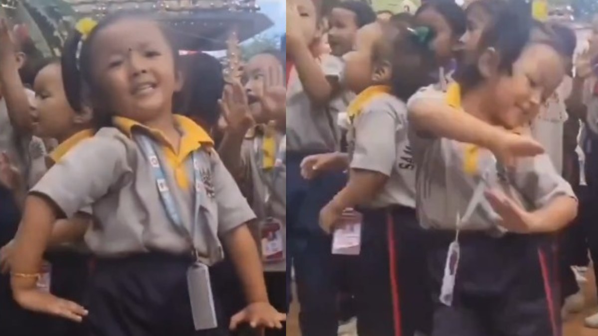Dance like no one watching: नेपाली बच्ची ने किया जबरदस्त डांस, 45 सेकंड के Video ने लोगों की उड़ाई नींद