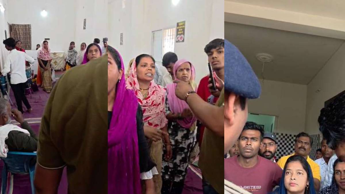 धर्मांतरण का आरोप, दो घरों में प्रार्थना सभा की आड़ में चल रही गतिविथियों को पुलिस ने रोका, 4 लोग हिरासत में