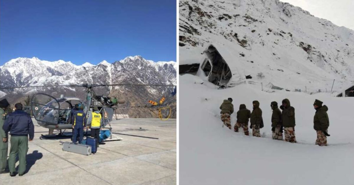 चमोली में पूरा हुआ श्रमिकों का रेस्क्यू : 46 मजदूरों को बचाया, 8 की मौत