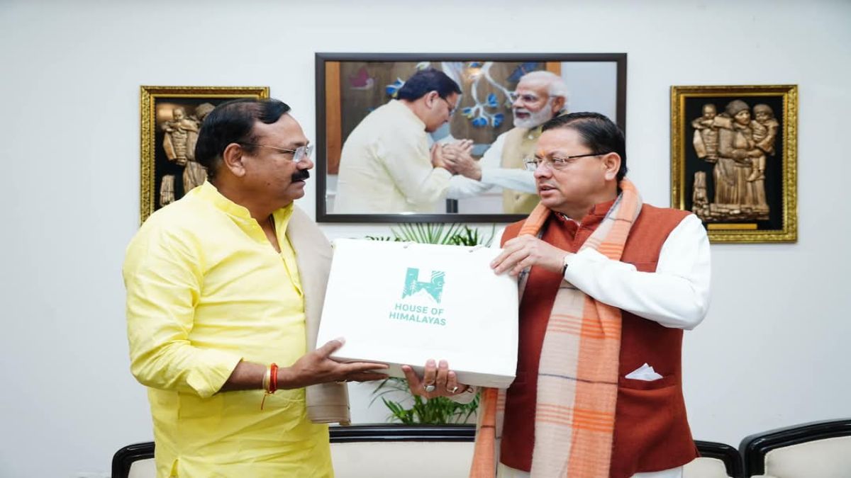 CM धामी ने भाजपा किसान मोर्चा के राष्ट्रीय अध्यक्ष से की मुलाकात, किसान कल्याण से जुड़े विषयों पर की चर्चा