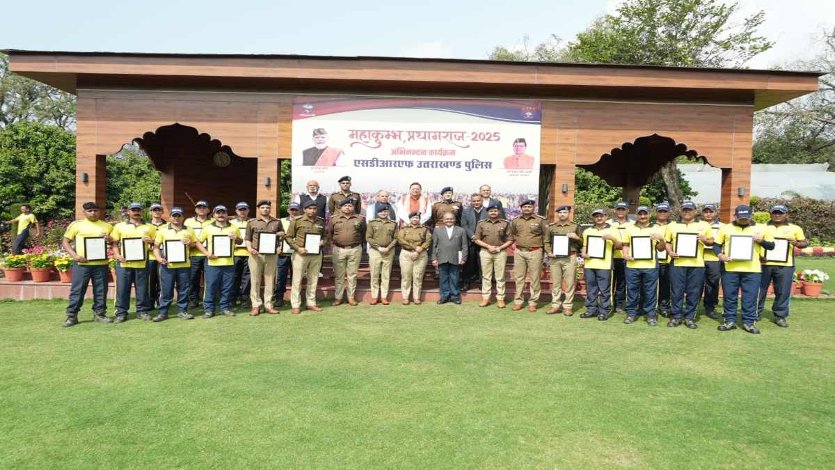 महाकुंभ से लौटी UK SDRF: सीएम धामी ने किया स्वागत, कहा- दक्षता का प्रदर्शन कर बढ़ाया उत्तराखंड का मान