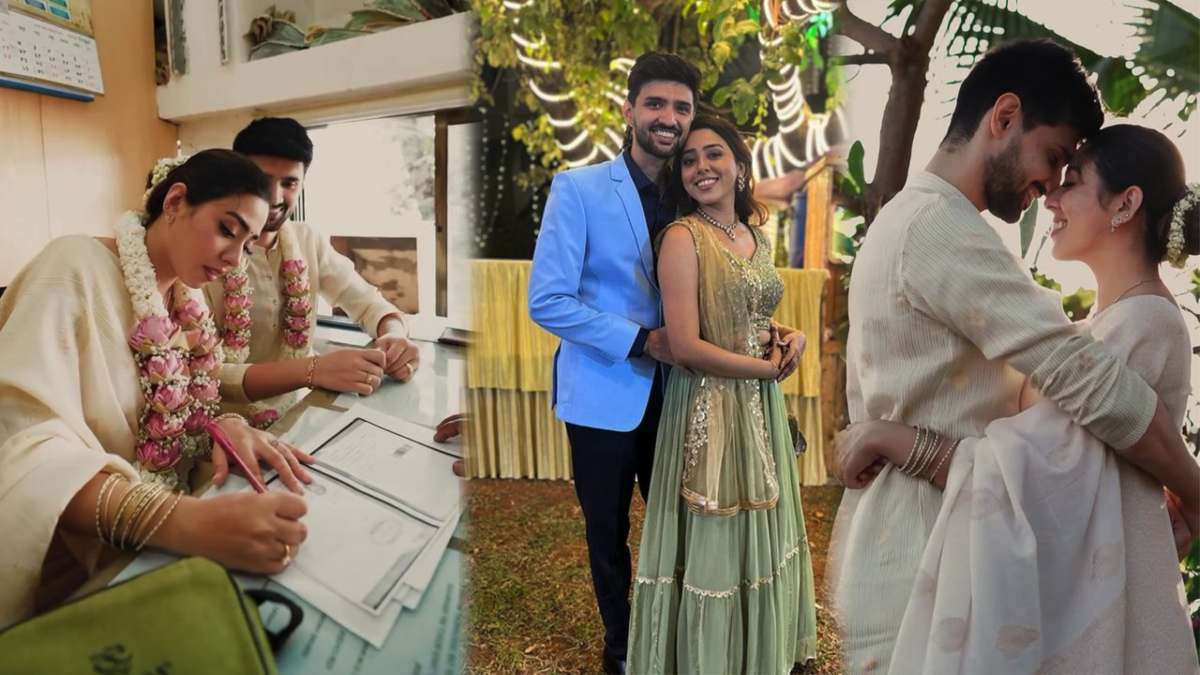 Jheel Mehta और Aditya Dube ने रजिस्टर्ड कराई अपनी शादी, दूसरी बार शादी कर खुशी से झूम उठे दोनों …