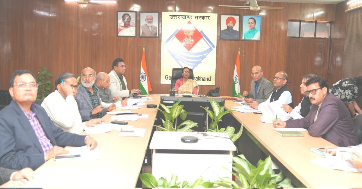 सीएस राधा रतूड़ी की अधिकारियों को दो टूक, कहा- निर्माण कार्यों की गुणवत्ता से किसी भी प्रकार का समझौता स्वीकार्य नहीं