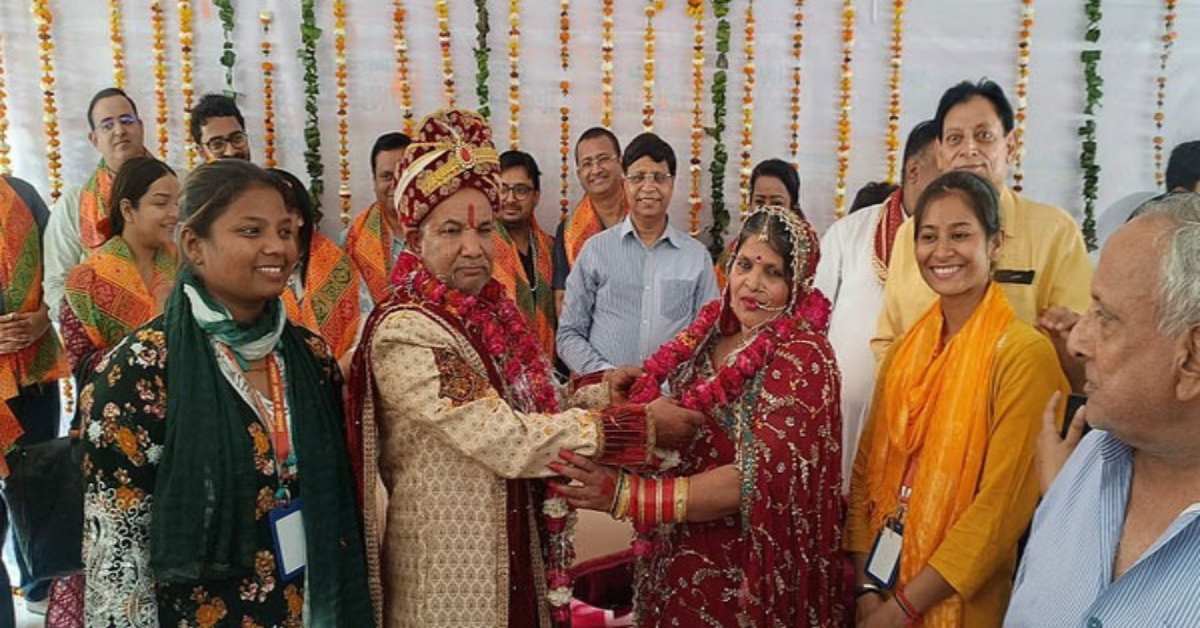 एक प्रेमकथा ऐसी भी…66 का दूल्हा और 57 की दुल्हन ने लिए सात फेरे, जानिए अनोखी LOVE स्टोरी की पूरी स्टोरी
