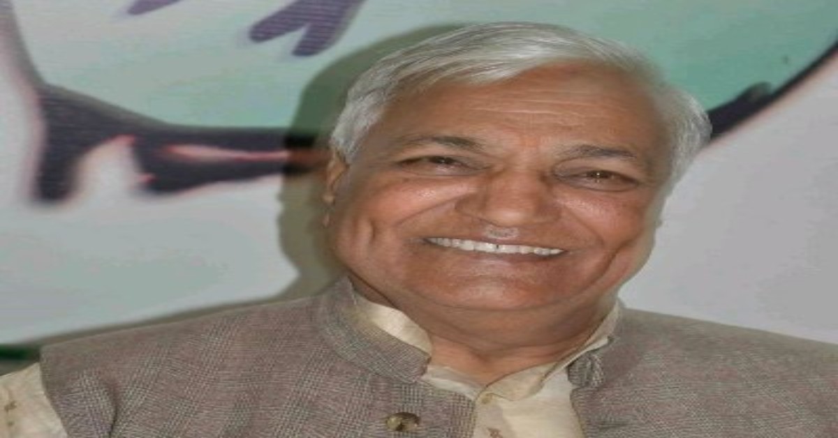 भाजपा नेता सत्यदेव त्रिपाठी का निधन : पूर्व पीएम राजीव गांधी के थे करीबी, कांग्रेस सरकार में रह चुके थे मंत्री