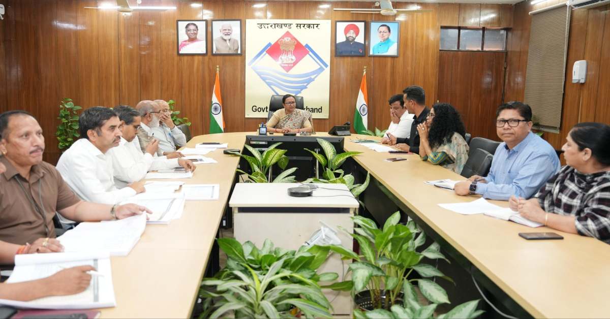मुख्य सचिव राधा रतूड़ी ने ली वित्त समिति की बैठक, कई करोड़ के निर्माण कार्यों को दी स्वीकृति