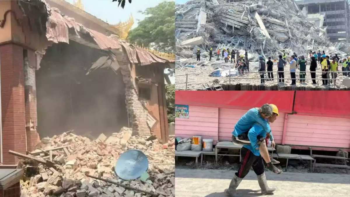 Myanmar Earthquake: म्यांमार में भूकंप से मरने वालों की संख्या 1600 पार, 3400 से ज्यादा घायल, आज फिर आया 5.1 तीव्रता का भूकंप