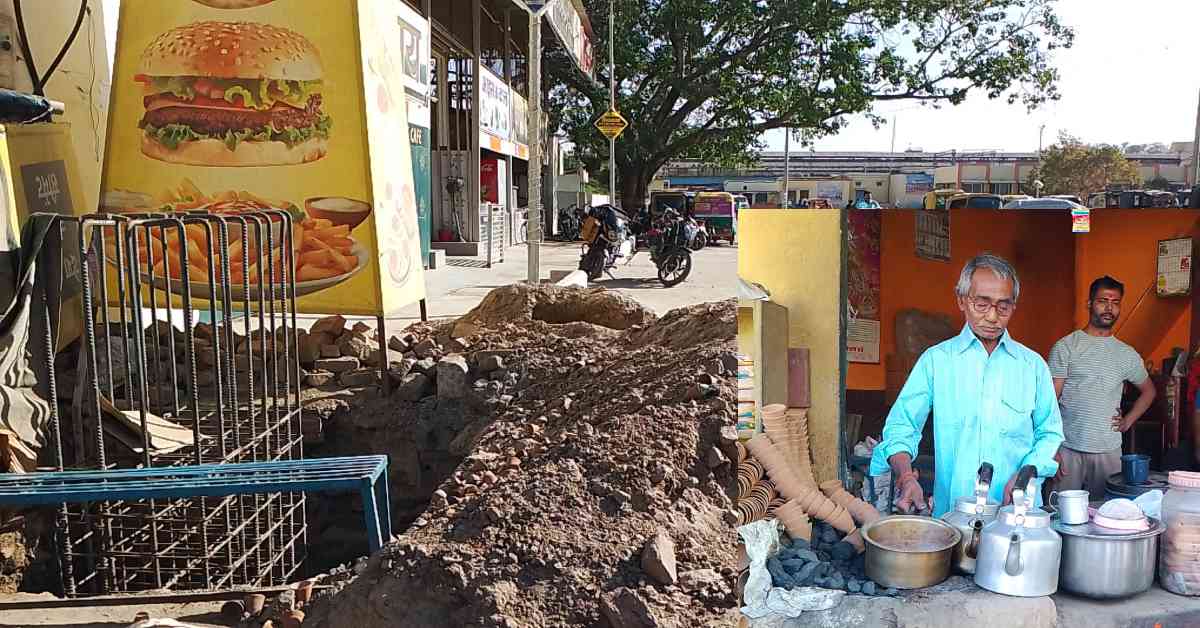 गरीबों की रोजी रोटी छीन रहा रेलवे? दुकानदारों ने जबरदस्ती पिलर गाड़ने का लगाया आरोप, बोले- भुखमरी के कगार पर आ जाएगा परिवार