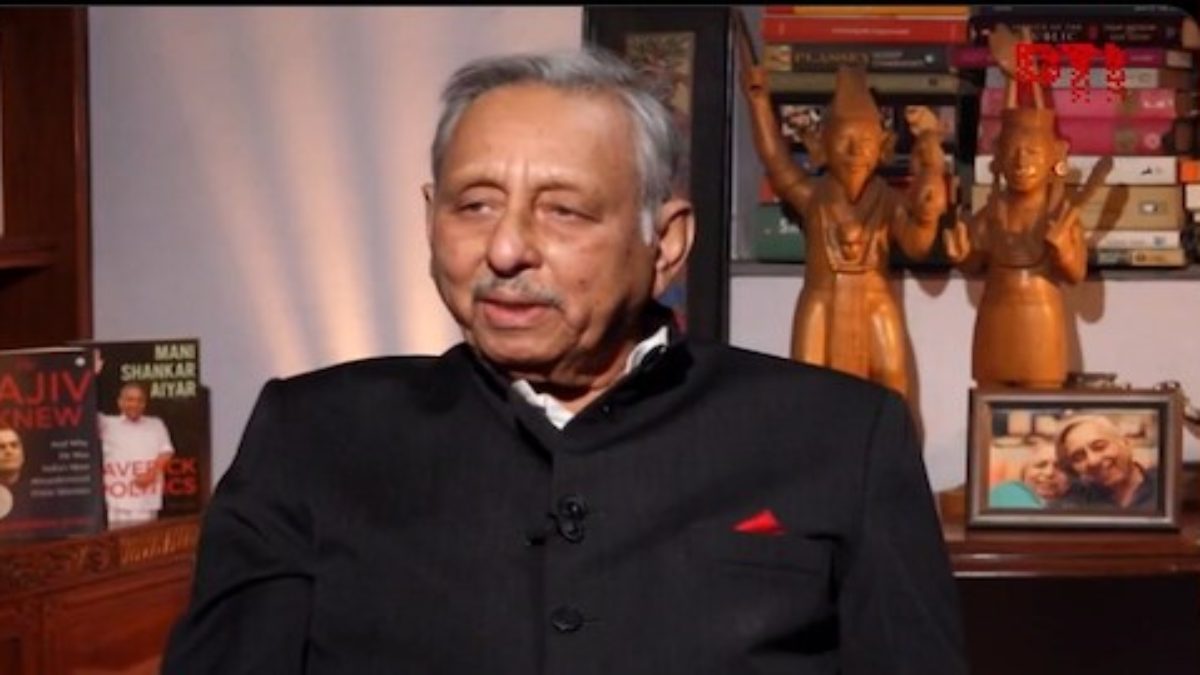 हिंदू राष्ट्र पर कांग्रेस नेता मणिशंकर अय्यर का बड़ा बयान, बोले- देश के 50 प्रतिशत हिंदू…