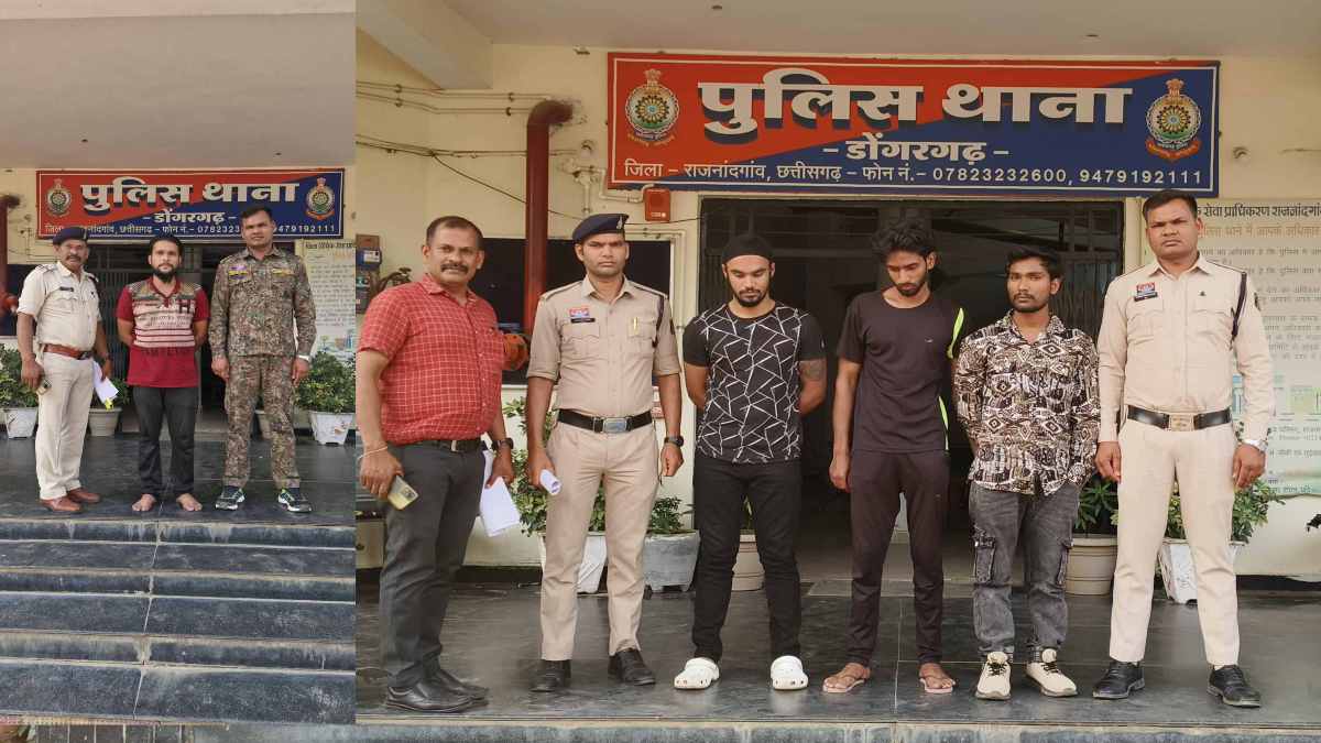 साइबर ठगी के ‘ब्लैक नेटवर्क’ का पर्दाफाश : चार आरोपी गिरफ्तार, ठगी की रकम रखने उपलब्ध कराते थे बैंक खाते, हर ट्रांजेक्शन पर मिलता था कमीशन