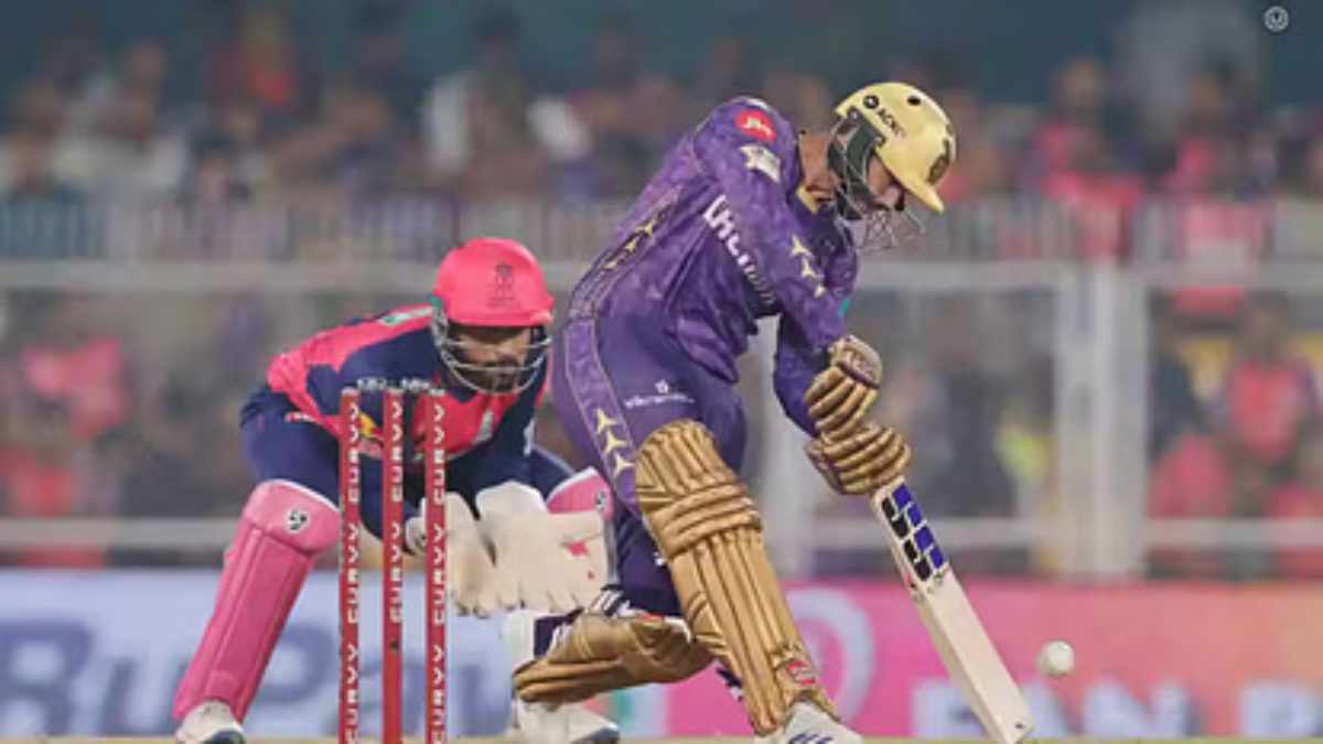 KKR vs RR, IPL 2025 : कोलकाता ने राजस्थान को आठ विकेट से हराया, डिकॉक ने खेली 97 रनों की नाबाद पारी