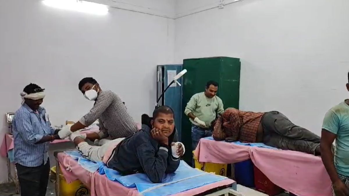 बदमाशों का ढाबा में आतंकः संचालक, पत्नी और बच्चों पर किया हमला, ट्रक ड्राइवरों से भी मारपीट, नौ लोग घायल