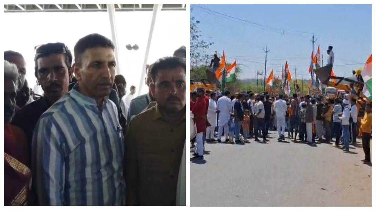 पत्रकार को झूठे केस में फंसाने पर भड़के जीतू पटवारी: कहा- यह लोकतंत्र की हत्या, उधर पन्ना में स्वागत के चक्कर में कांग्रेस कार्यकर्ताओं ने लगाया जाम