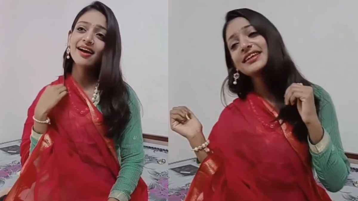 ‘राधा’ बनी वायरल गर्ल ‘मोनालिसा’, अपनी सादगी और अदाओं से फिर जीता लोगों का दिल, देखें Video