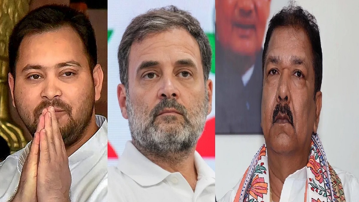 ‘महागठबंधन की बैठक से खाली हाथ लौटे तेजस्वी’, दिलीप जायसवाल का बड़ा बयान, कहा- राजद नहीं चाहती कि कांग्रेस बिहार में अपना पैर पसारे