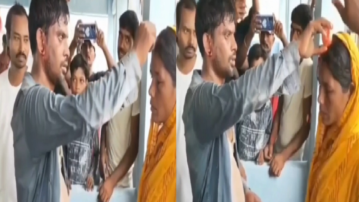 डाटा ऑपरेटर के साथ आपत्तिजनक हालत में पकड़ी गई 5 बच्चों की मां, गांव वालों ने पहले जमकर की धुनाई, फिर पंचायत बुलाकर कराई शादी, बाद में बस्ती छोड़ने का सुनाया फरमान