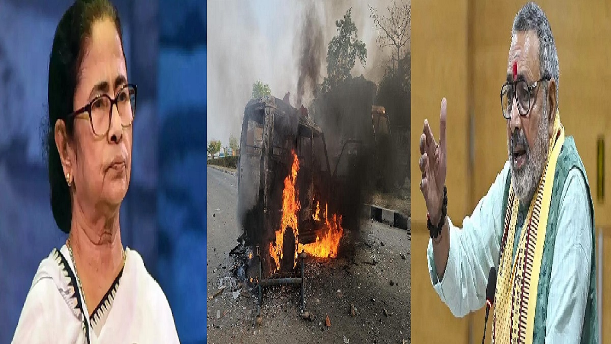 ‘बिहार को कभी बंगाल नहीं बनने देंगे’, गिरिराज सिंह का ममता बनर्जी पर करारा पलटवार, बंगाल CM ने मुख्यमंत्री नीतीश के खिलाफ की थी टिप्पणी