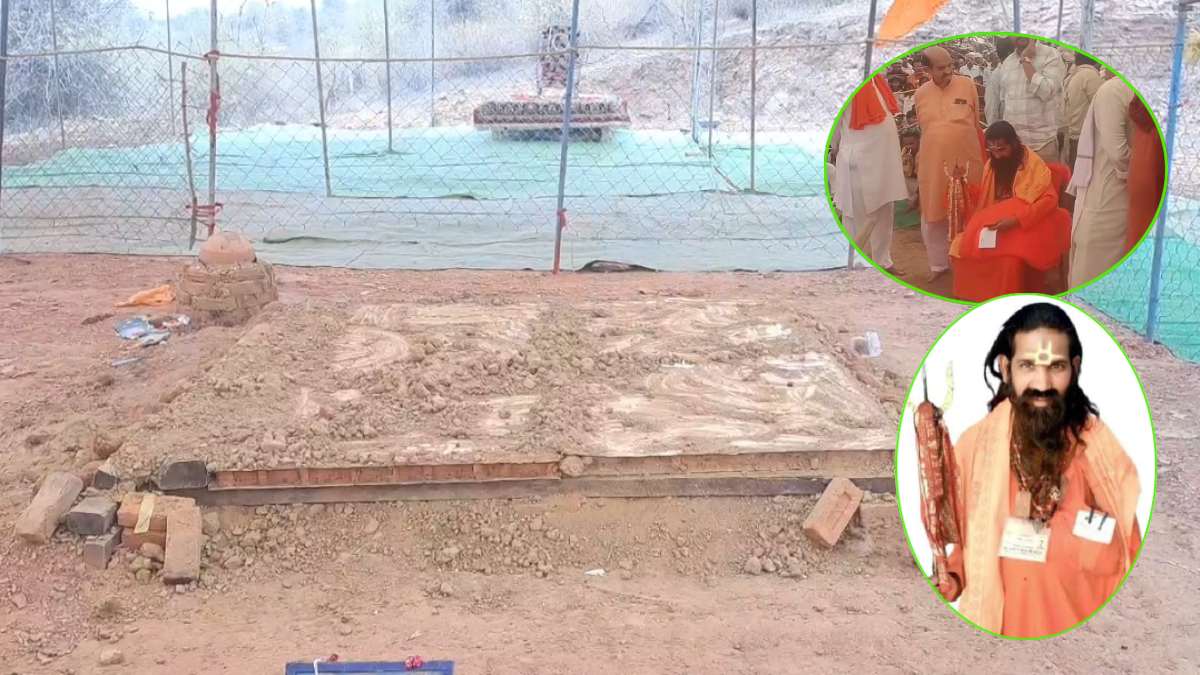 72 घंटे की समाधि का आज होगा समापन: ब्रह्मचारी मान सिंह ने तीन फीट गहरे गड्ढे के अंदर घुटनों के बल बैठ कर ली थी समाधि