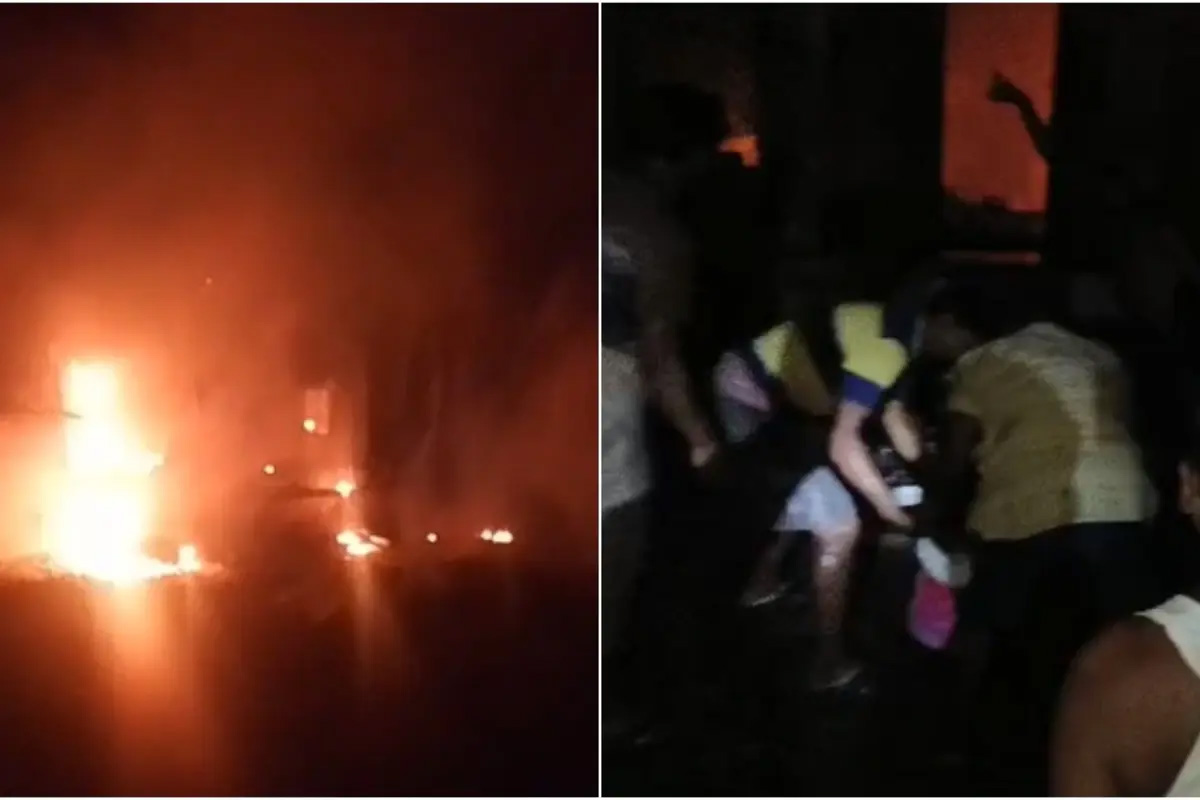 एक ही परिवार के 7 लोगों की मौतः पश्चिम बंगाल के साउथ 24 परगना में बड़ा हादसा, सिलेंडर ब्लास्ट से पटाखों में लगी आग और मच गई चीख-पुकार