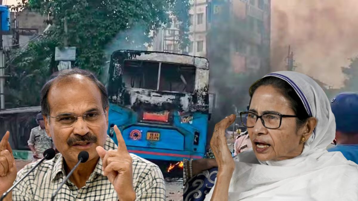 ‘ममता बनर्जी खुद करवा रहीं हैं बंगाल में हिंसा…,’ अधीर रंजन चौधरी का मुख्यमंत्री पर तीखा हमला, कहा- ‘बंगाल सीएम नाटक कर रहीं हैं