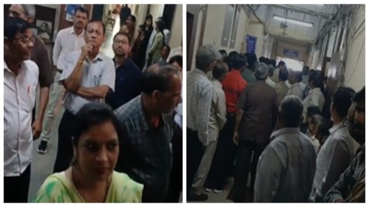 सतपुड़ा भवन के आदमी जाति कल्याण विभाग में हंगामा: आपस में भिड़े अधिकारी और कर्मचारी, मौके पर पहुंची पुलिस, जानें क्या है वजह 