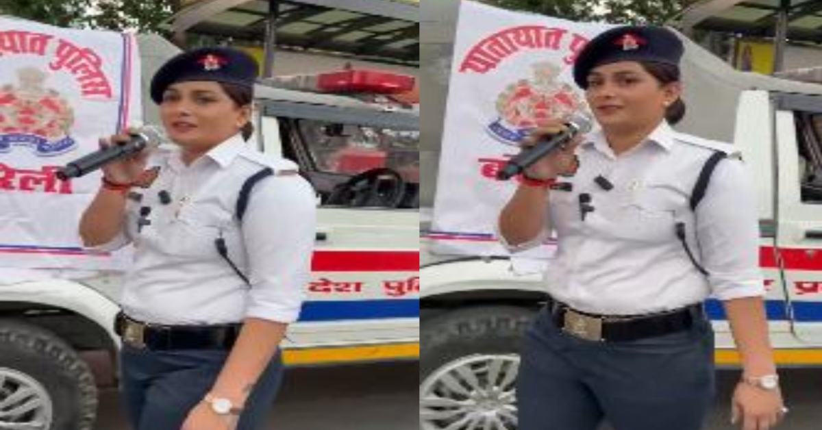 ‘सुनो थोड़ा ध्यान इधर भी लगा लो! अगर उम्र बढ़ने का रिचार्ज खत्म नहीं कराना तो…,’ लेडी कॉप ने अनोखे अंदाज में लोगों से की ये अपील