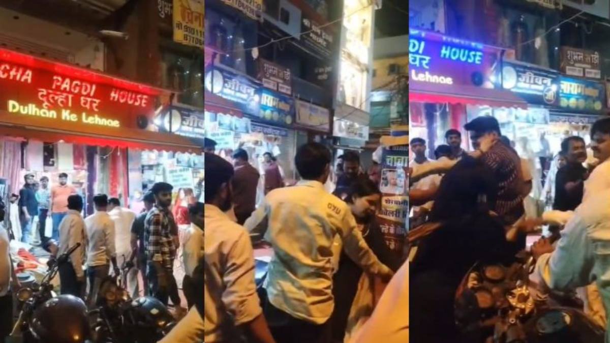 उधारी का पैसा मांगना पड़ा भारीः दुकानदार, उसके बेटे और कर्मचारी ने दंपति की कर दी पिटाई, Video Viral